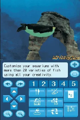 Fantasy Aquarium by DS (Europe) (En,Fr,De,Es,It) screen shot game playing